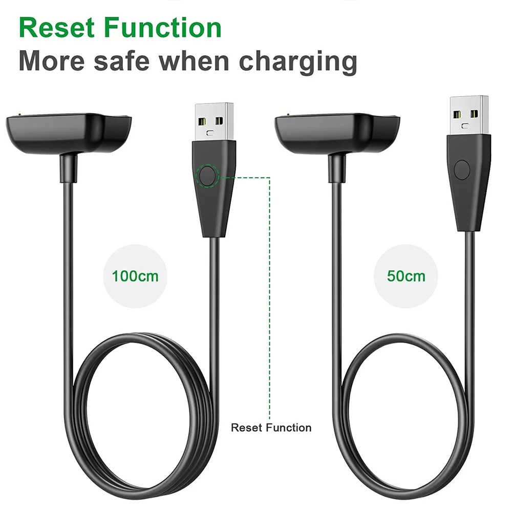 Chargeur USB pour Fitbit Luxe, câble de charge, bande de sangle, adaptateur magnétique, montre intelligente, accessoires pour Fitbit Charge 5