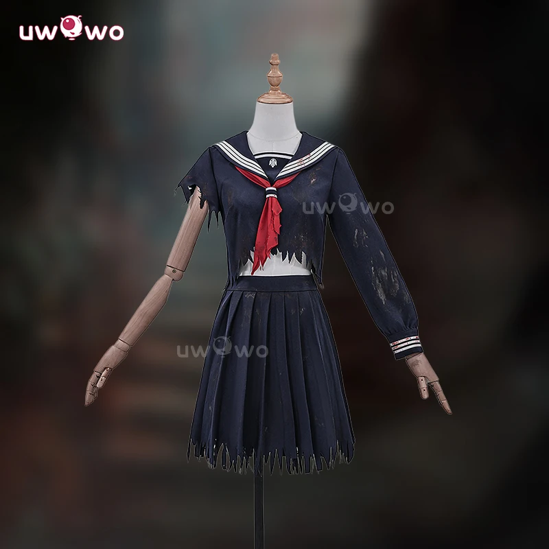 

UWOWO Collab Series: Horror Game Shimizuu Hinakoo Cosplay Teen Girl Fox Form School Uniform Cosplay Costume Halloween Costume
