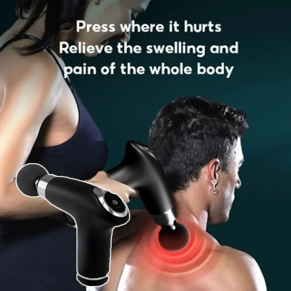 

High-Frequency Vibration Waist Massager Multifunctional Usage Ultra-Quiet Operation LED Massager Fast Recovery Durable