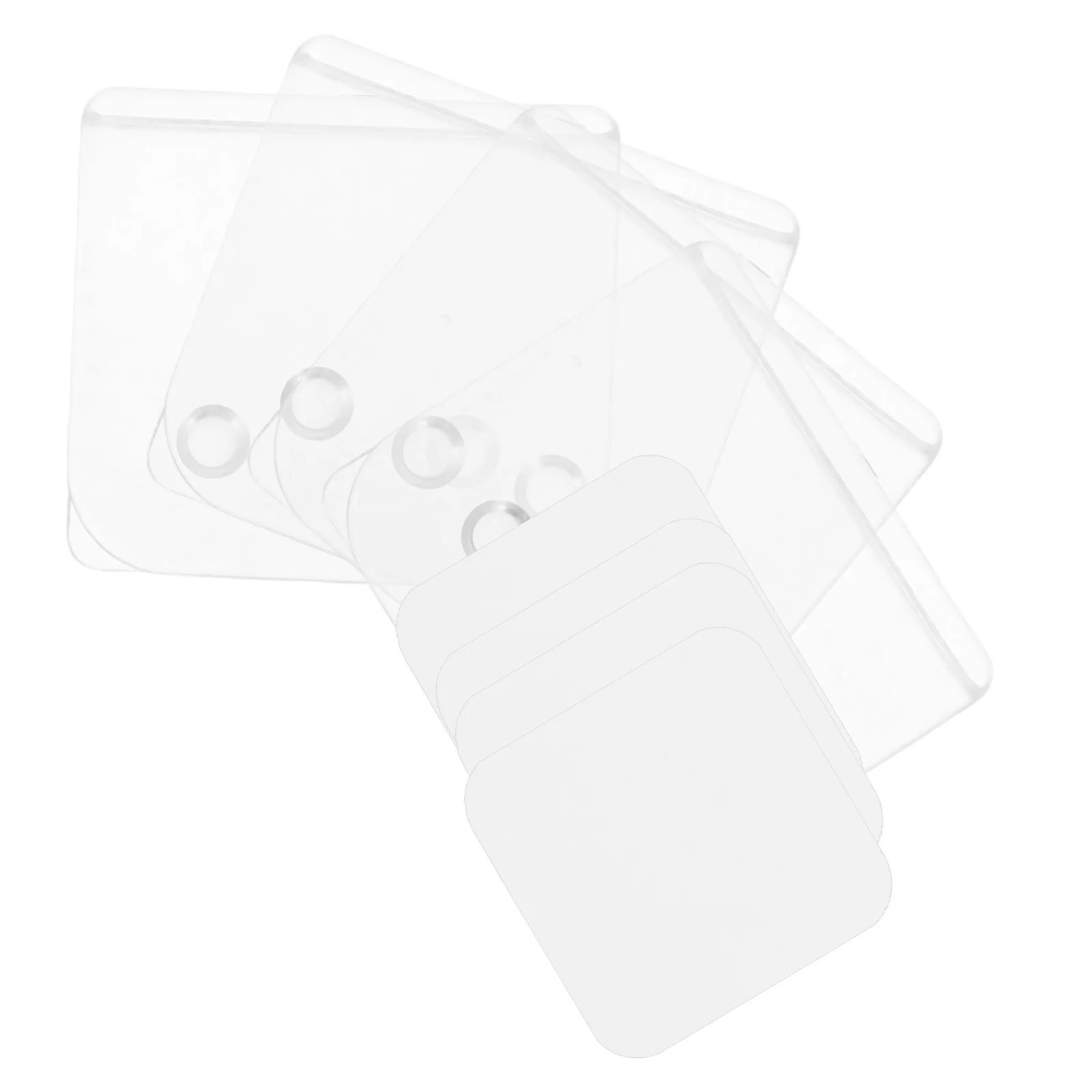 

4Pcs Shower Curtain Fasteners Easy Install No Drill Splash Shields Elegant Design Rv Compatible Rv Curtain Holder