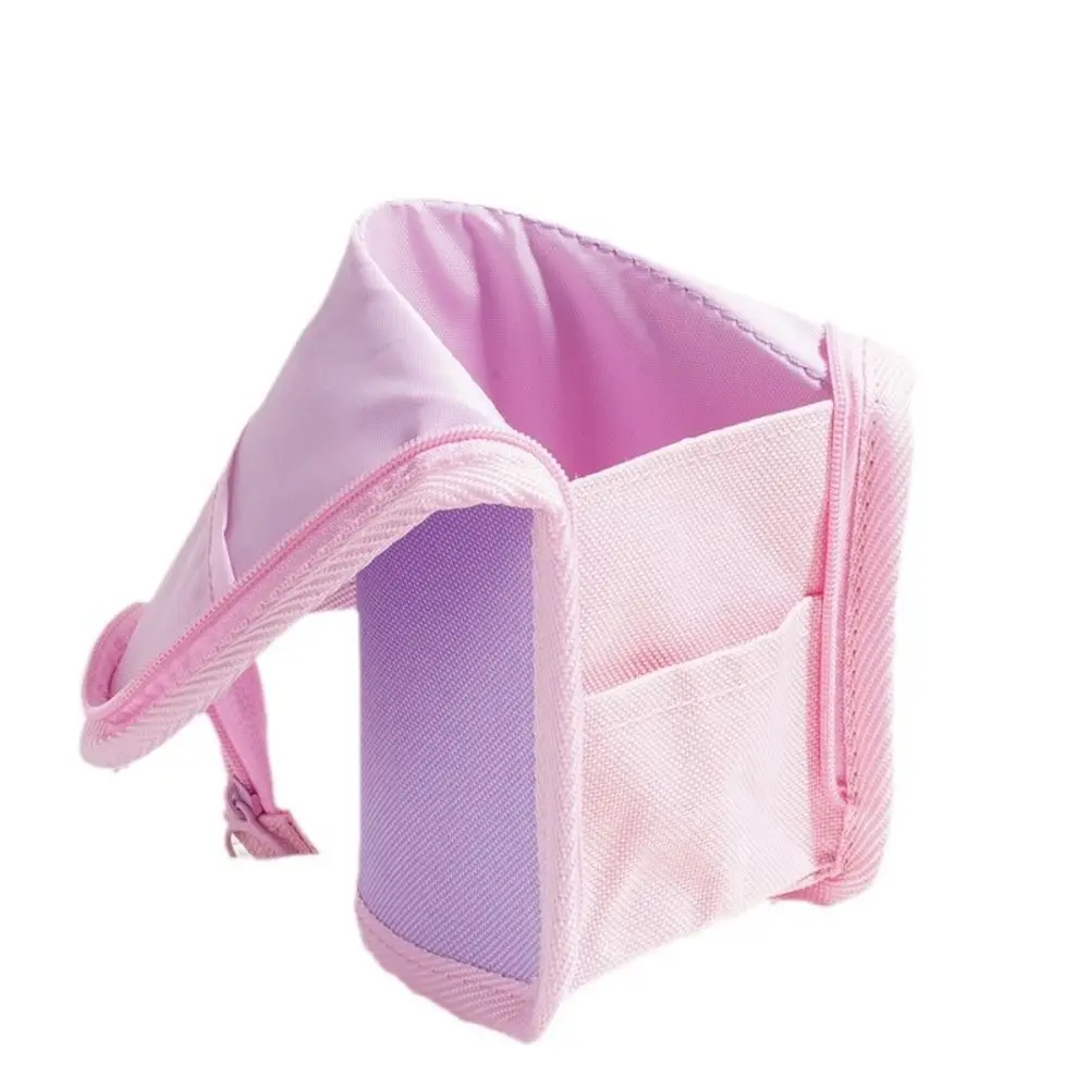 لوازم الطلاب مقلمة قابلة للطي حقيبة أدوات مكتبية بسيطة إبداعية مقاومة للصدأ حقيبة تخزين محمولة للمكتب #2