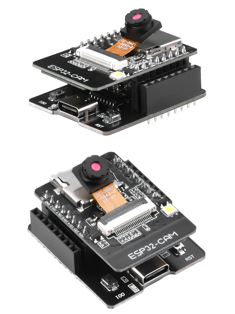 ESP32-CAM-MB Development Board Test Backboard Serial Port Burner Module with Expansion Interface CH340C Type-C Interface