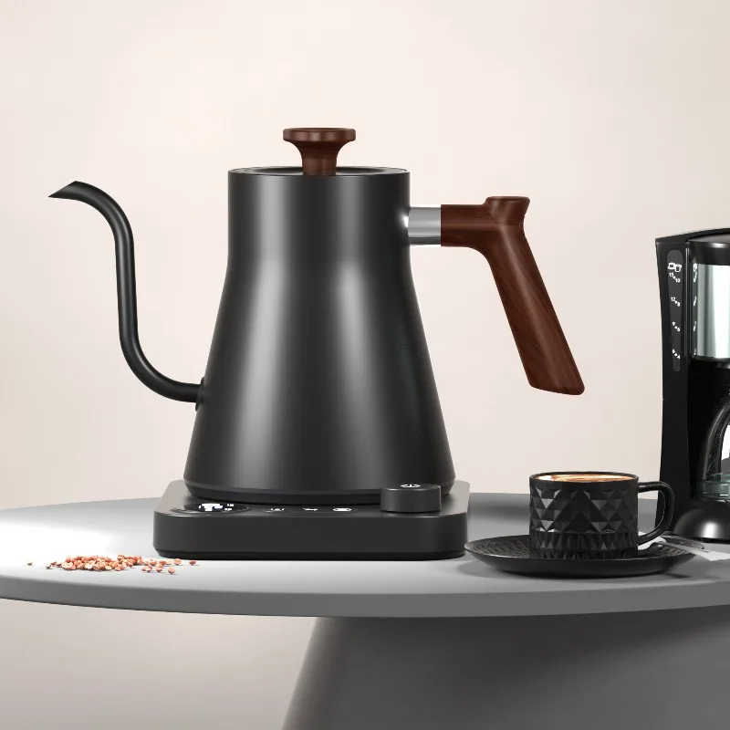 

Electric Gooseneck Pour Over Coffee Kettle with thermometer
