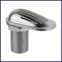Boat Thru Hull Fitting Intake Strainer Threaded Marine 316 Stainless Steel Water Outlet Pipe Pump Hose Inlet 1/2 3/4 1 1-1/4\