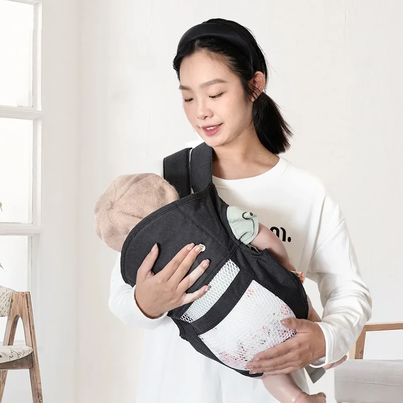 Adjustable Comfortable Sling Backpack Pouch Breathable Front Facing Baby Carrier Wrap Baby Kangaroo Bag
