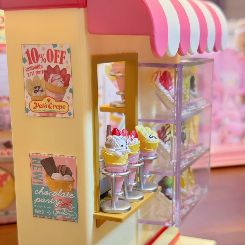 Genuine Re-Ment Petit Crepe Street Shop Miniature Scene Original Set Simulation Fine Model Collection Blind Box Desktop Ornament view 6