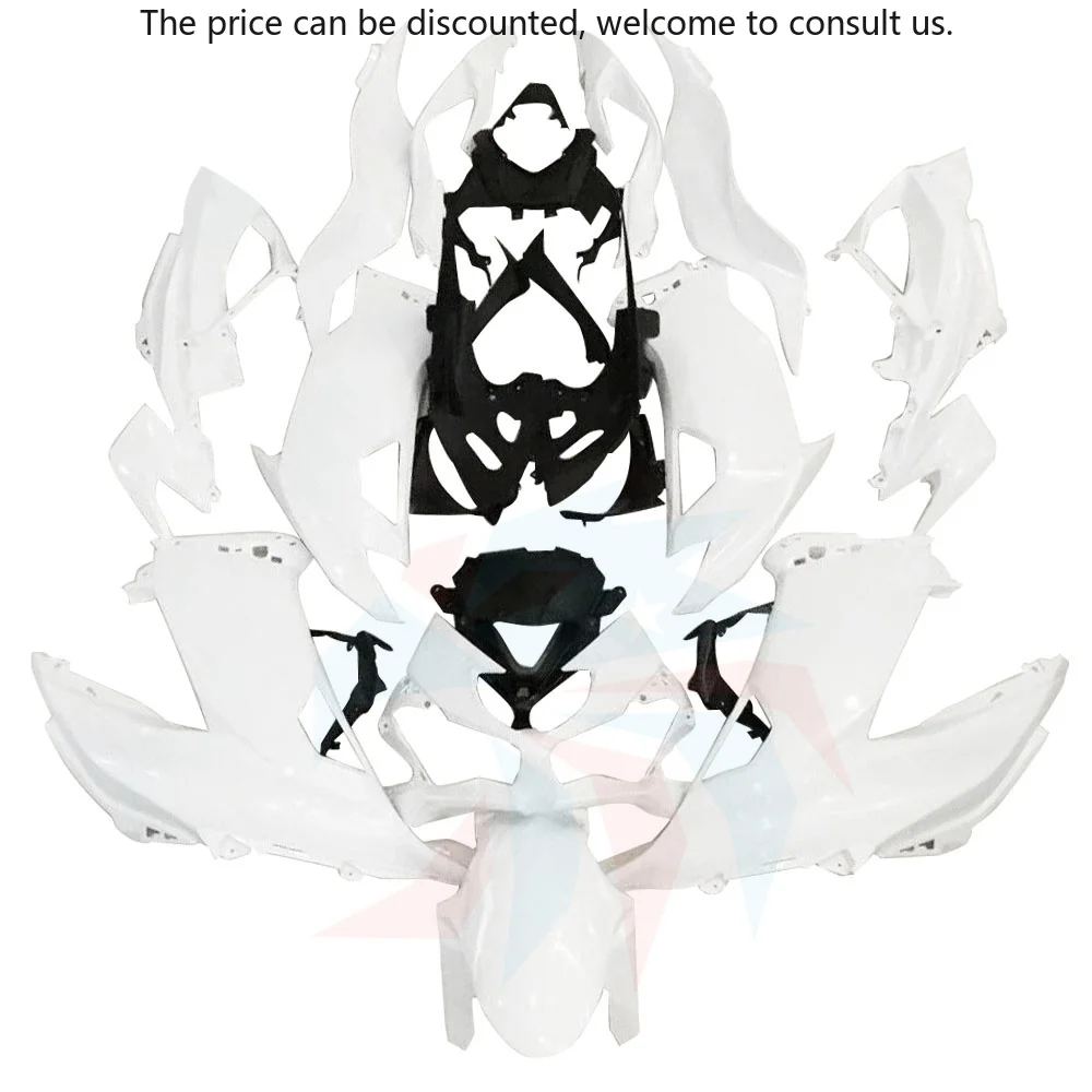 

Fairings For Kawasaki Ninja ZX6R Zx636 2019 2020 ABS Injection Bodywork Unpainted White