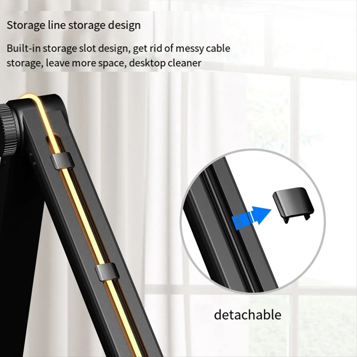 

ABJA 360 Degree Adjustable Microphone Stand with Phone Holder Live Streaming Heavy Duty Boom Arm Microphone Holder