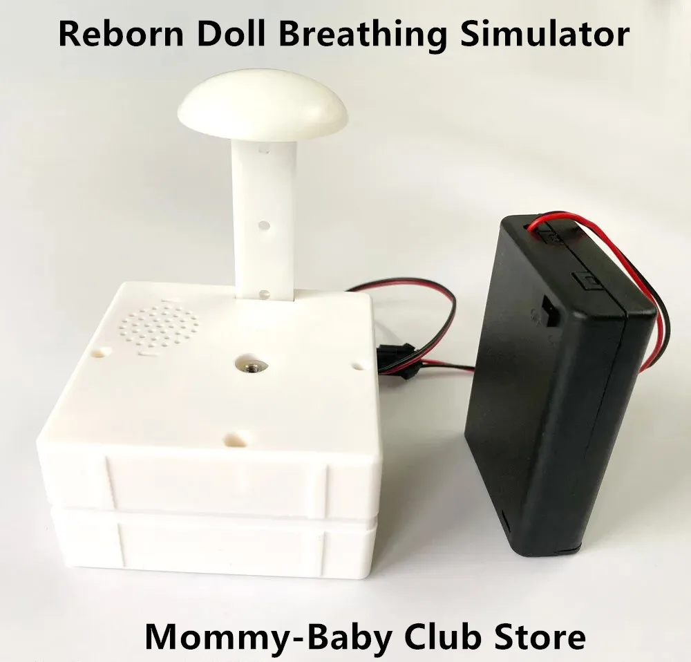 Simulador de respiração para Reborn Baby Doll, Lifelike Sleeping Pulsing Device, Children Days Gift