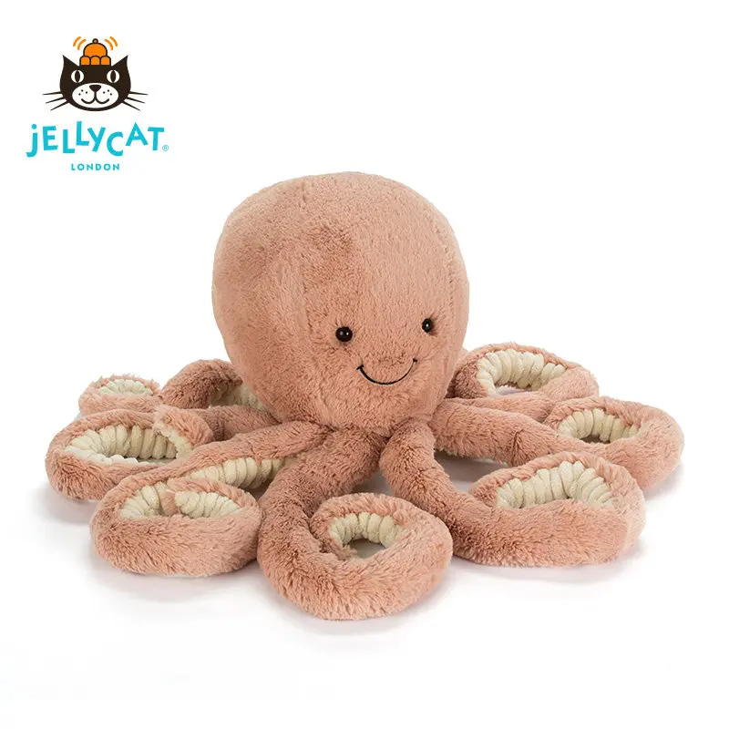 

Jellycat Odell Octopus Plush Toy Soft Comfort Doll Stuffed Animal for Kids Birthday Gift UK