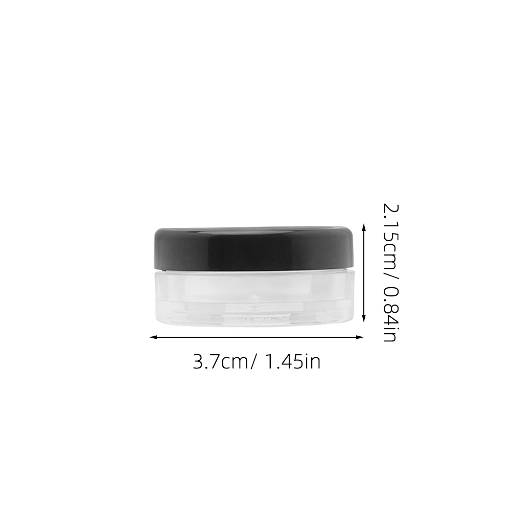 

10pcs Loose Powder Box Empty Portable Containers Durable Compact Storage Case for Travel Outdoor Refillable Subpackaging
