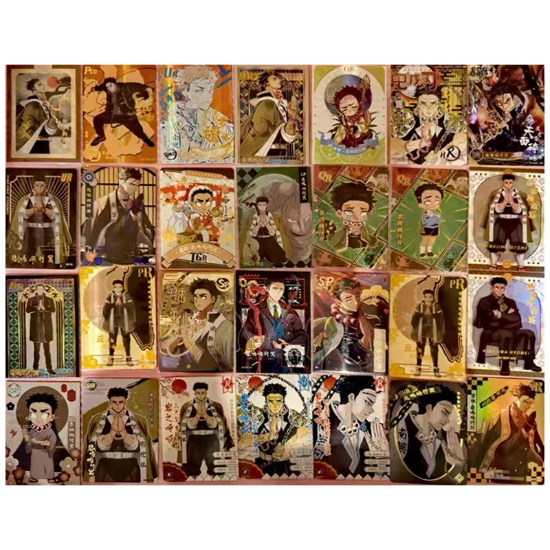 

Японское аниме Demon Slayer PR SSR QR UR Himejima Gyomei Коллекция Рождественские подарки на день рождения Детские игрушки Коллекционные карты