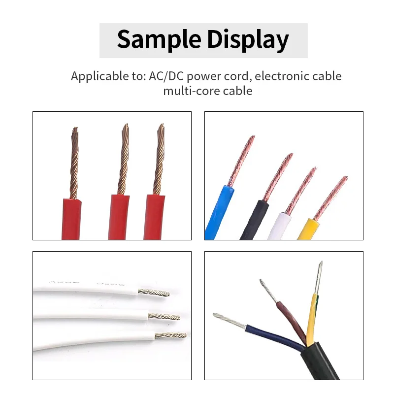 Electric peeling and twisting machine,twisting machine,rubber wire automatic peeling,twisting,and twisting machine