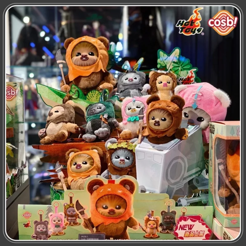

Новое поступление, переиздание, подлинная серия Cosbi Hottoys Ewoks Grogu, плюшевый брелок, коллекция, кукла-сюрприз, подарок, модная игрушка, кулон