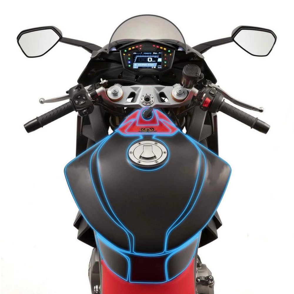 Motocicleta Real Proteção TPU para Aprilia RS 660 2021, filme transparente, máscara de arranhões, recuperação constante, RS660, acessórios para motocicletas