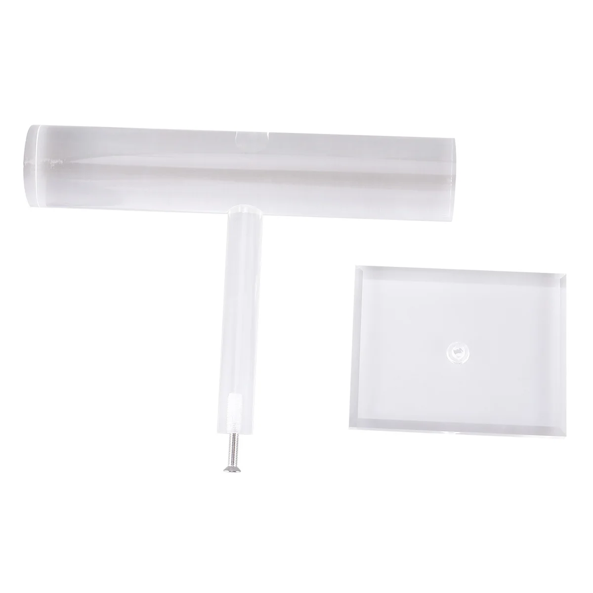 

Hand Bracelet Display Stand 13Cm Height 18Cm Width Clear Acrylic Jewelry Organizer For Watch Bangle Necklace Home Store Use