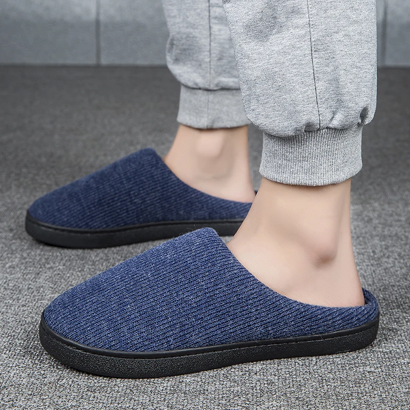 Sandal Rumah Pria Musim Dingin - Men'S Shoes With Memory Foam ulasan dan harga