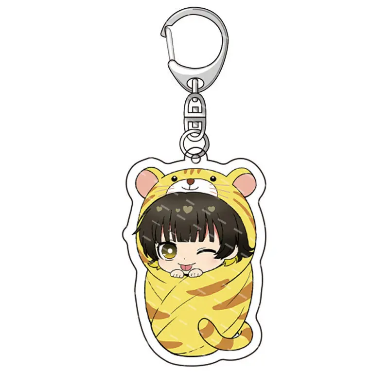 أنيمي الأزرق قفل Isagi Yoichi سلسلة مفاتيح مصنوعة من الأكريليك قلادة جديدة المنتجات ذات الصلة مفتاح سلسلة أصدقاء شنطة هدايا السحر Q نسخة الكرتون #4