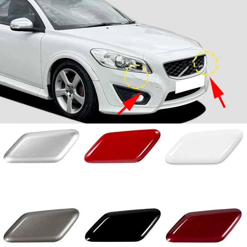 

Auto Front Bumper Headlight Washer Cover Cap for Volvo C30 2010 2011 2012 2013