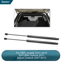 2 Stück/se für gmc acadia 2011-2015 saturn outlook 2007 hinterer Glasfeder-Stoßdämpfer hauben lift unterstützt Gasdruck federn