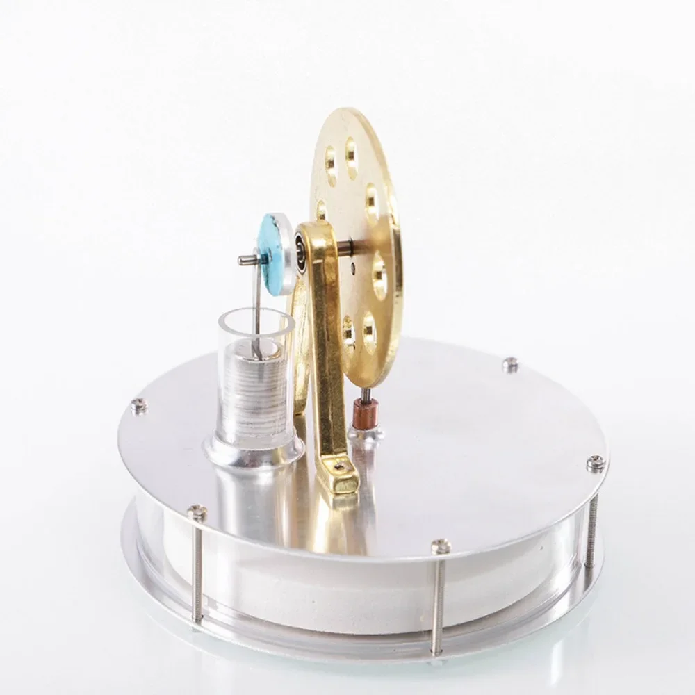 NF Stirling Steam Engine Model Miniature Hot Start Engine Physics Science Experiment Teaching Aids Miniature Stirling Engine Mod