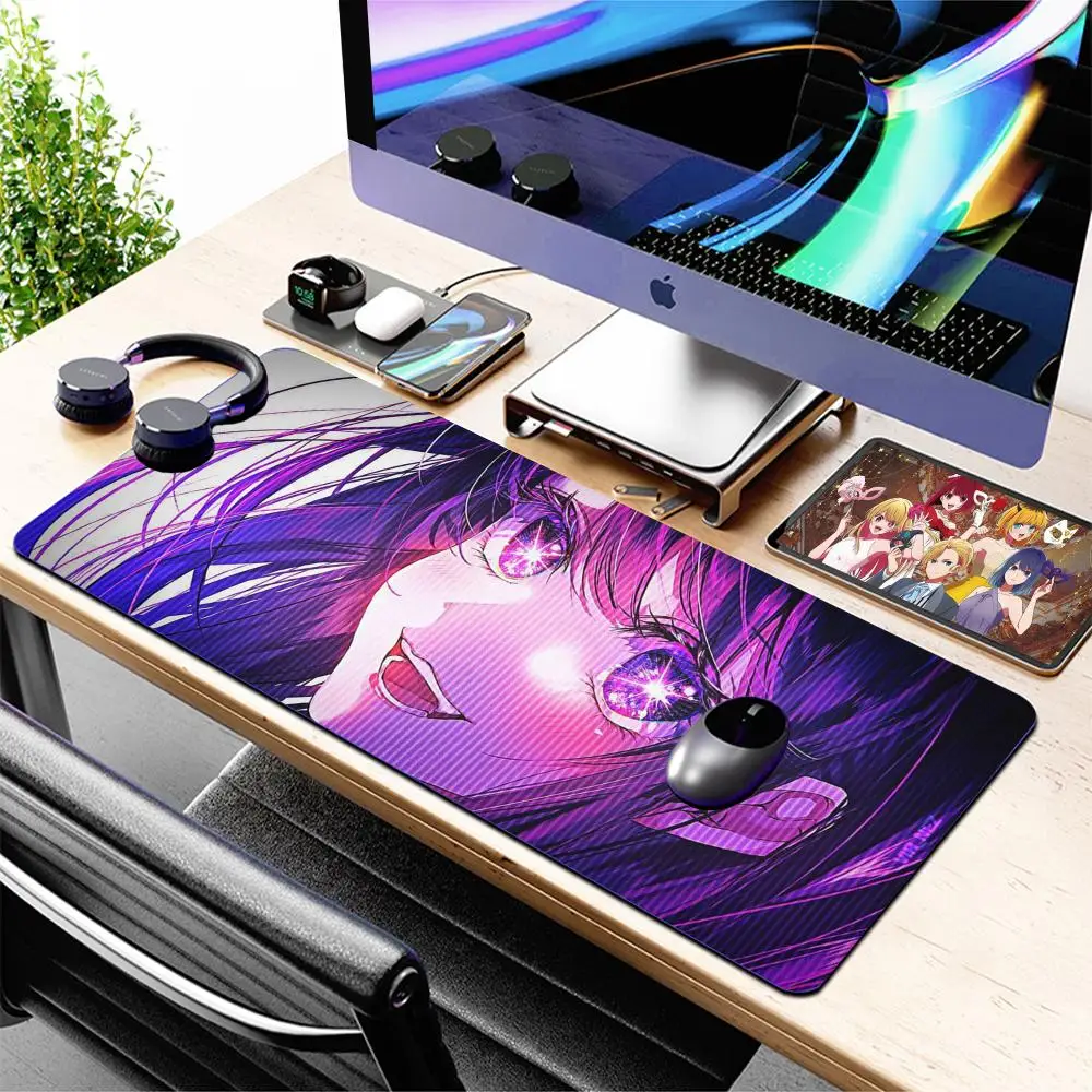 

Oshinoko AI Hoshino Роскошный милый коврик для мыши Большой Аниме стол роскошный Рабочий стол мультфильм игровая клавиатура офисная компьютерная подушка