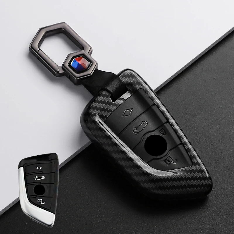 Image of 4-Tasten ABS Auto-Fernbedienungsgehäuse für BMW F20 G20 G30 X1 X3 X4 X5 G05 X6 X7 G11 F15 F16 G01 G02 F48 Schlüsselanhänger Zubehör