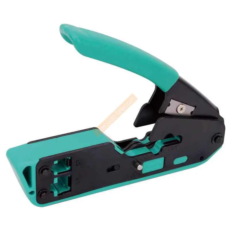 ProsKit CP-333 Crystal Head Telephone line Network line Pressing Pliers Portable Cable Wire Stripper mulit Crimping Pliers Tools