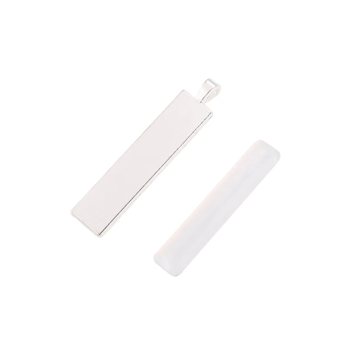 

10 PCS Time Gem Patch Charms for Bracelet Making Jewelry Pendant Trays Alloy Vintage Blank