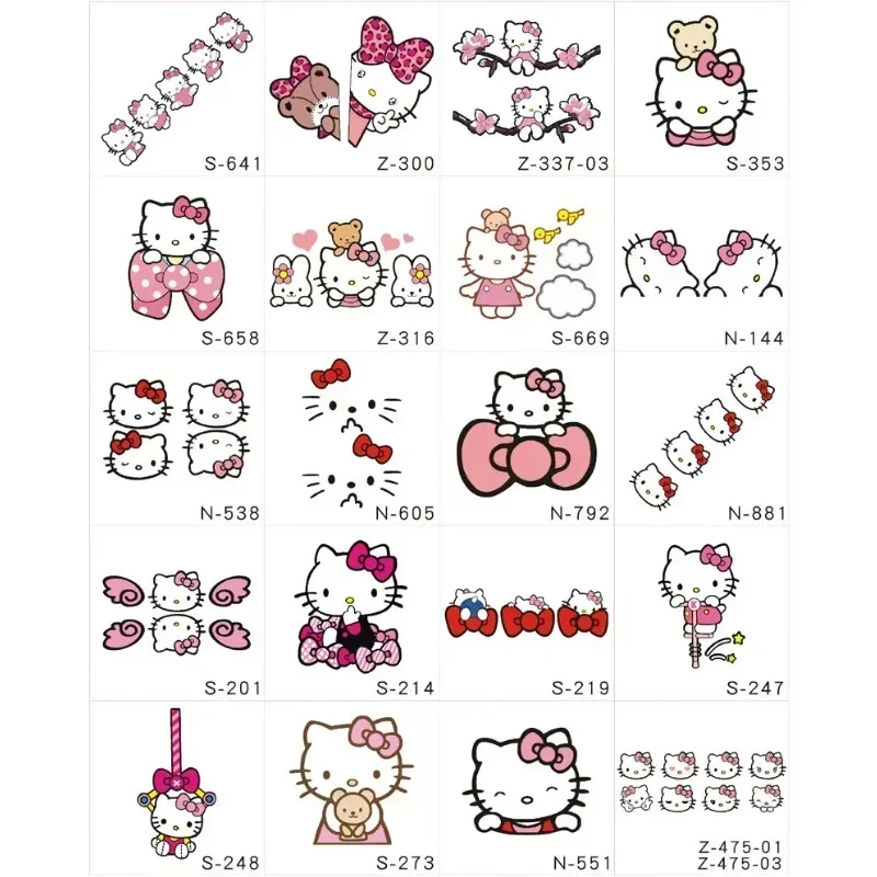 HellolKitty Car Sticker Anime Motorcycle Stickers Cute Cars Decoration Auto Accessories Scratches Cover Non-reflective Stickers