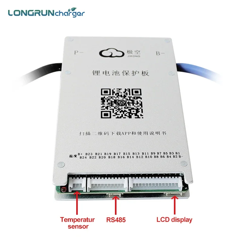 

Защитная плата активного эквалайзера аккумулятора JK BD6A17S8P BMS 80 А ~ 150 А