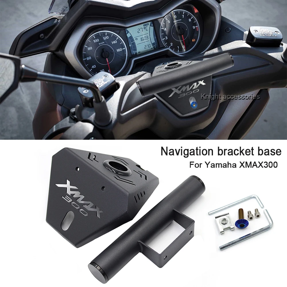 

Suitable For Yamaha XMAX300 X-MAX 300 faucet seat heightened extension navigation bracket mobile phone holder base