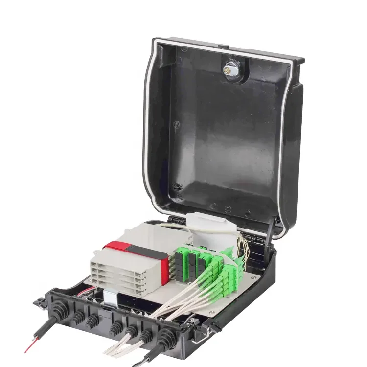 FTTH box 16 Core NAP Caja CTO Waterproof Fiber Optic Splitter Distribution Box