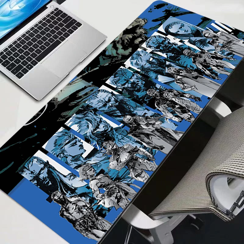 

Mouse Pad Gaming Accessories PC Gamer alfombrilla M-metal Gear Solid xxl Computer Desk Mat Laptop Varmilo Keyboard Pad Mousepad