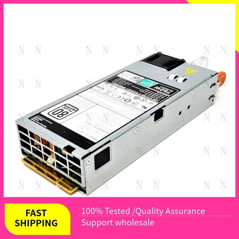 

XQ New For DELL R630 R730 R740 R640 L750E-S0 750W Power Supply HTRH4 G6W6K V1YJ6
