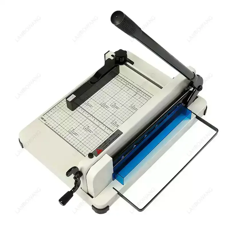 858‑A3 Manual Guillotine Paper Cutter 17 Inch A3 Heavy Duty Paper Slicer Max 400 Sheets Capacity