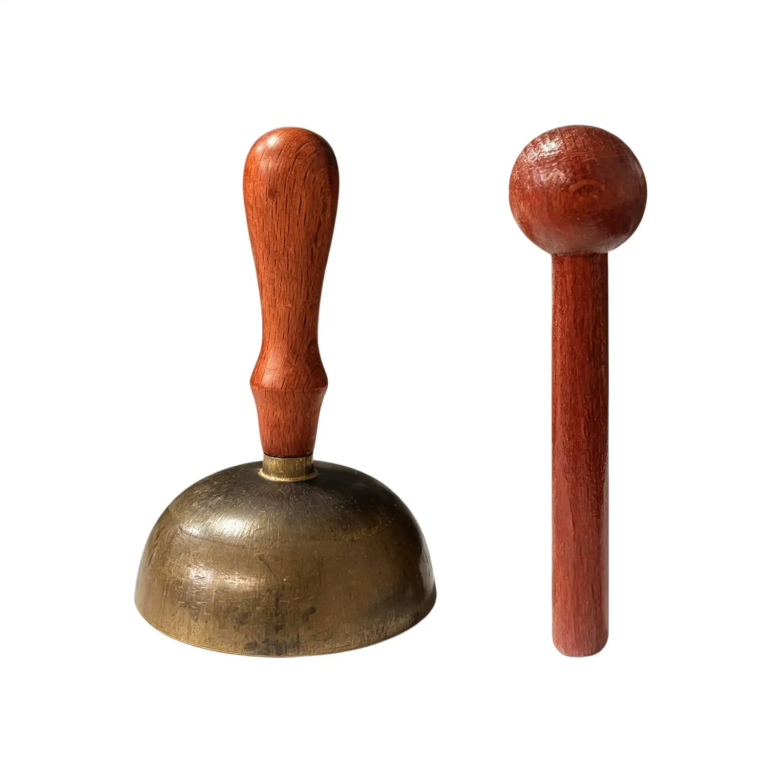Bol chantant avec marteau en bois – Instrument sonore pour le yoga, la relaxation, la prière, la pleine conscience – Idéal pour débutants, hommes et femmes, pour la maison