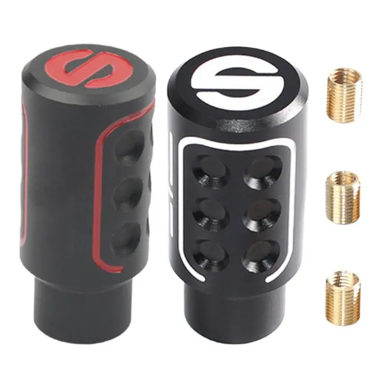 Manual Shift Knobs Ergonomic Multipurpose Gear Shifter Knobs Car Accessory With 3 Adapters User Friendly Shift Knob For Vehicles