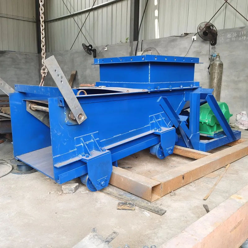 Belt vibration new 7.5kw coal feeder K3 crank reciprocating coal feeder, mine coal feeder