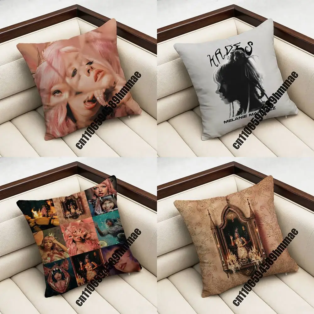 

For Melanie Martinez Hades Throw Pillow Case Sham 45x45cm 40x40cm Square Car Pillowcase Pad Cushion Cover