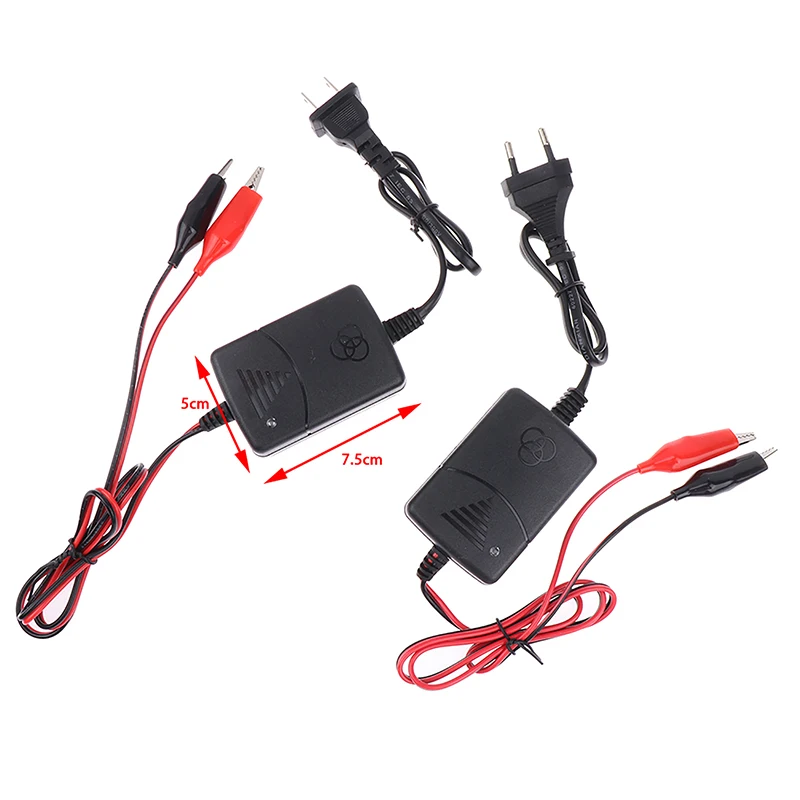 12V 1.5A Car Battery Charger Portable For Motorcycles, Electric Toys, Water Colloid Maintenance-Free Lead-Acid Batteries