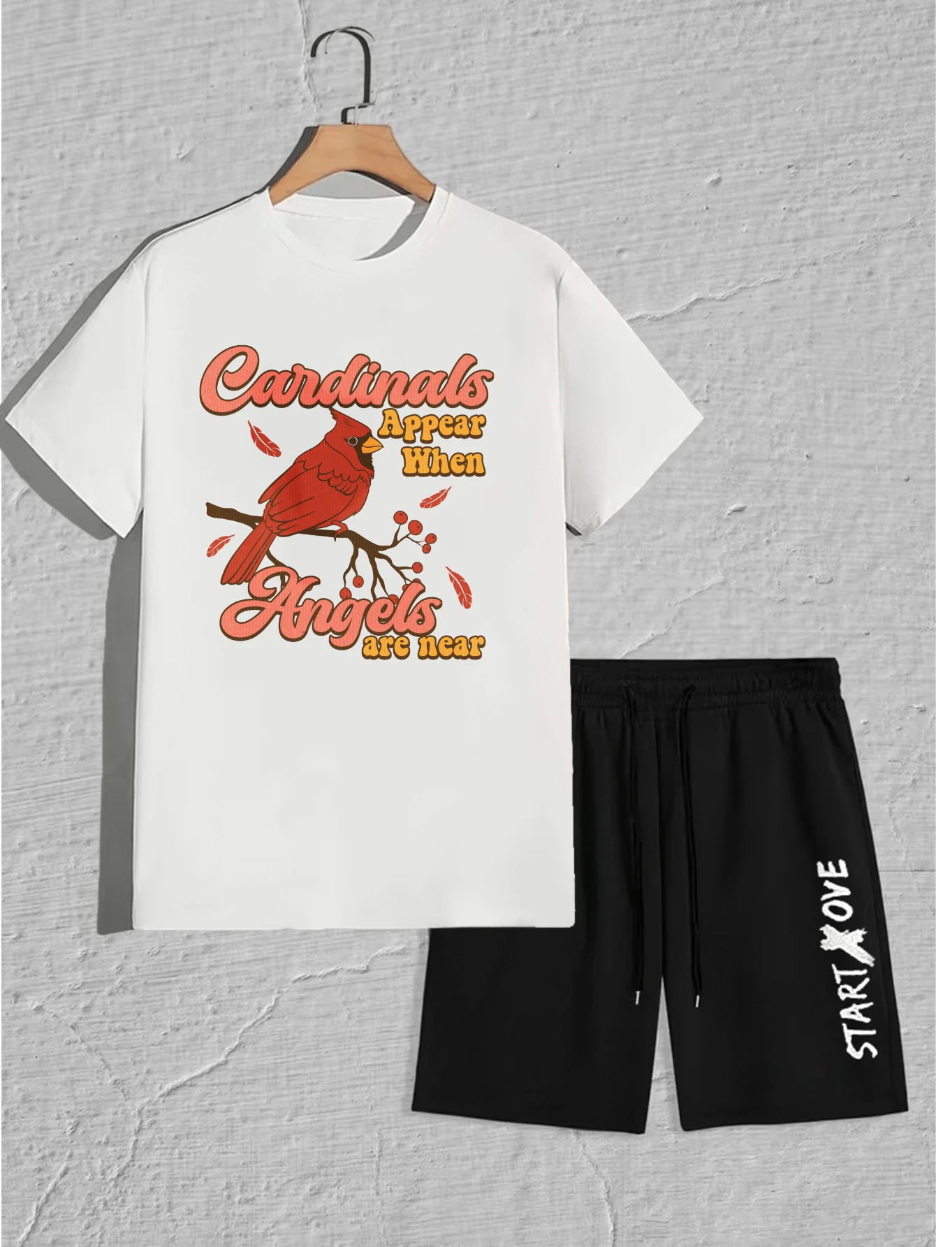 

Мужской комплект, летняя мужская одежда 2025 г., новые дышащие мужские комплекты, мужской комплект с принтом, графический футбольный костюм для мужчин, мужская одежда