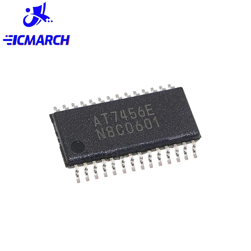 

1PCS/5PCS/10PCS AT7456 AT7456E SMD TSSOP-28 OSD Character Overlay Chip New Good Quality Chipset