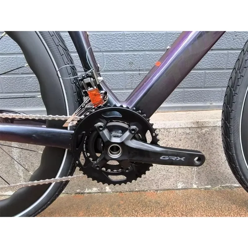 تويتر الحصى-V3 GRX RX600-22Speed قرص الفرامل الهيدروليكية ألياف الكربون الطريق الدراجة 700 * 40c الحصى دراجة - معدات ركوب الدراجات