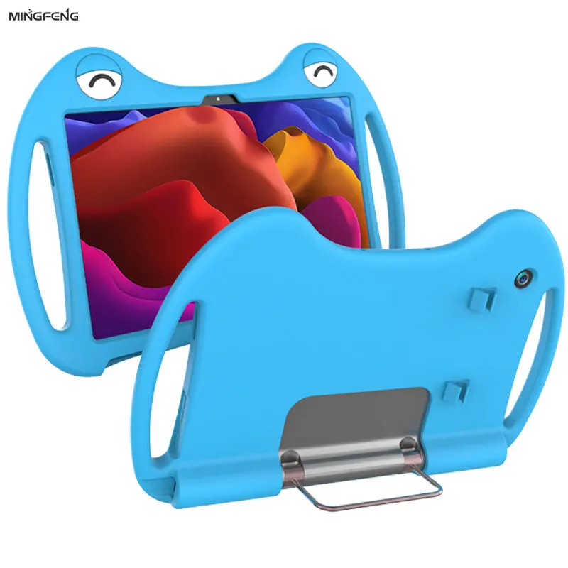 Silikonowe etui na tablet Lenovo YOGA Pad 11 Funda Cover na tablet Yoga tab 11 YT-J706F Regulowana składana podstawka na tablet