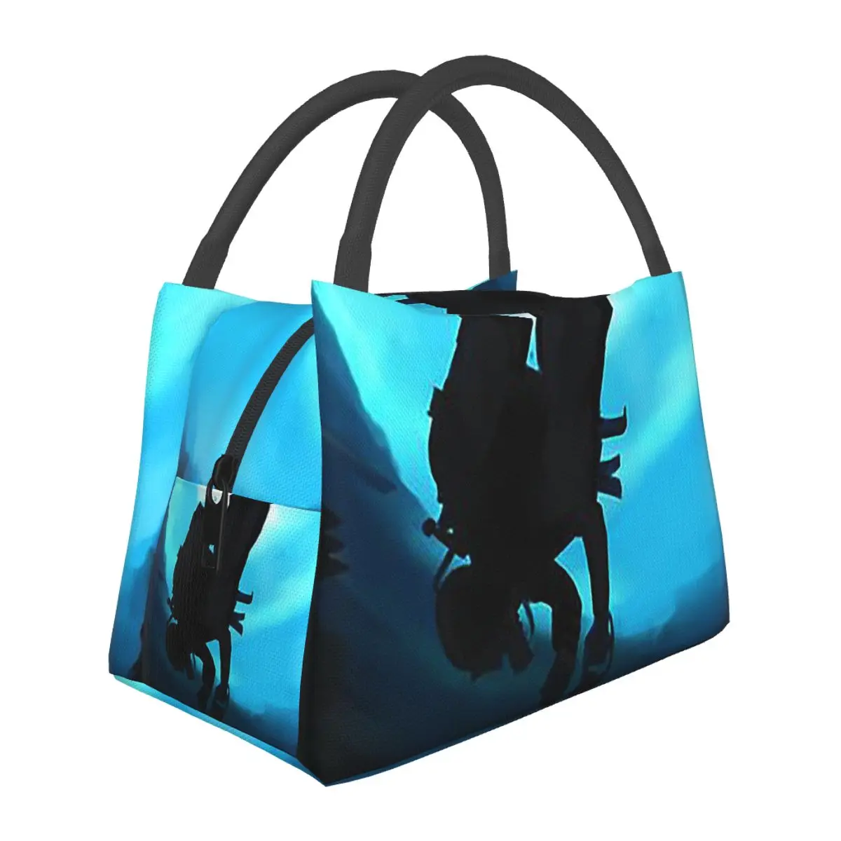 Deep Blue Diver Deep Sea Caveran Diver Lunch Bags Insulated Bento Box Lunch Tote Picnic Bags Thermal Bag for Woman Kids Travel