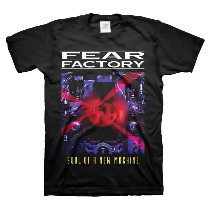 Fear Factory Soul Of A New Machine Black T Shirt