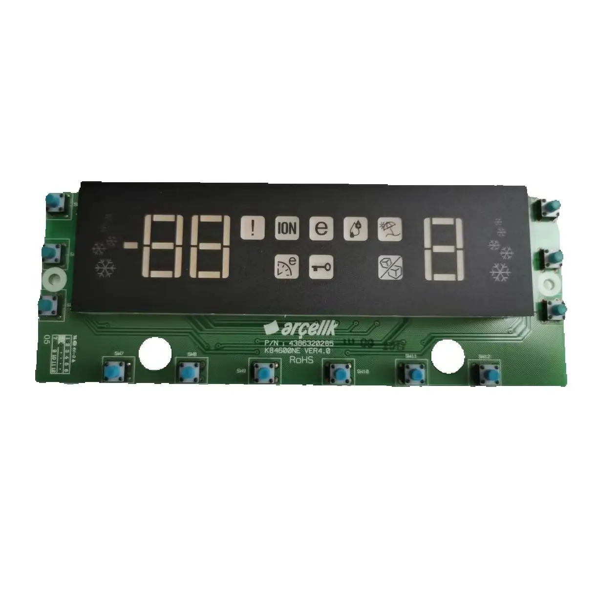 

used for refrigerator display board 4386320285 board