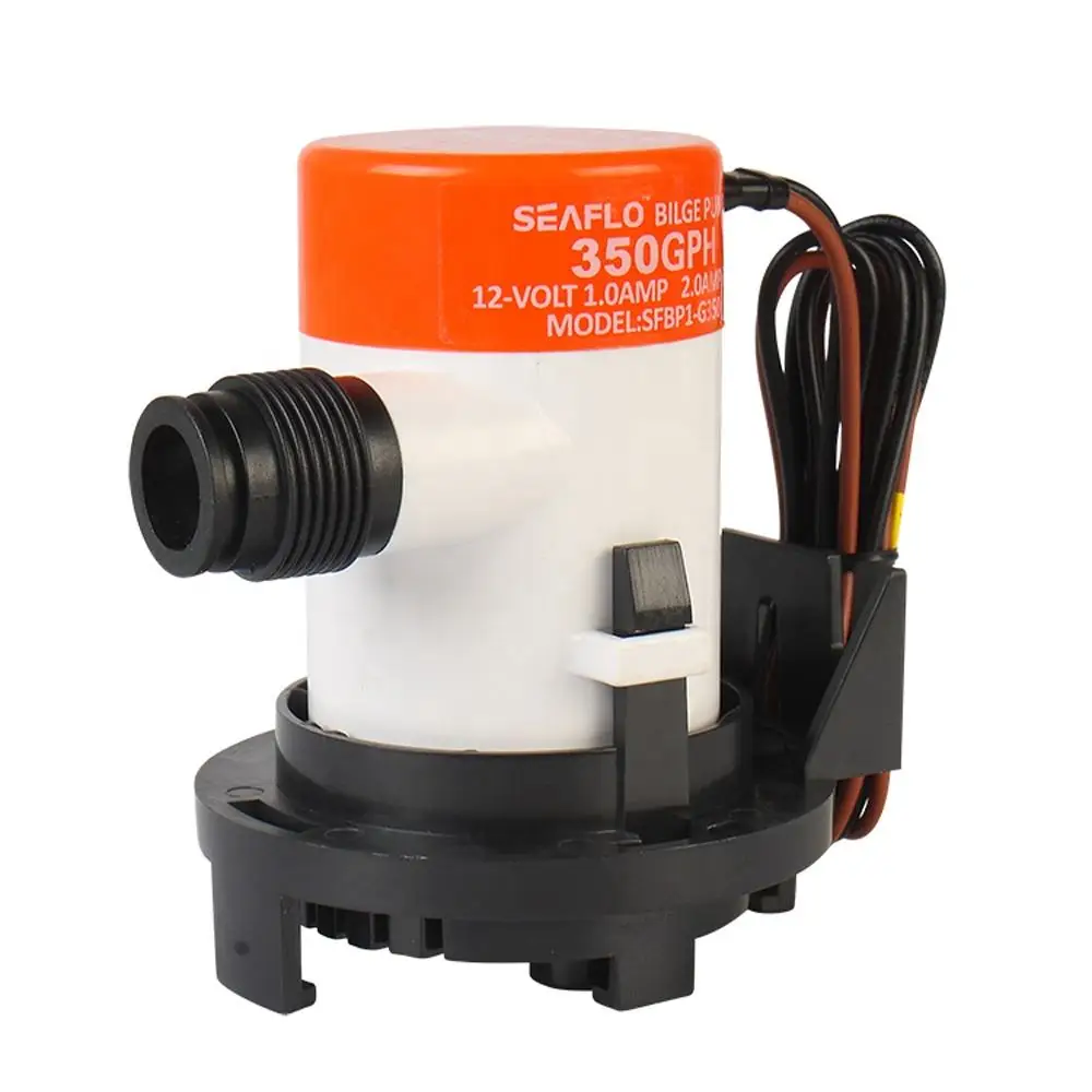 

Низковольтный мини-помпа для воды 350 GPH 12V, дренажный насос для лодок