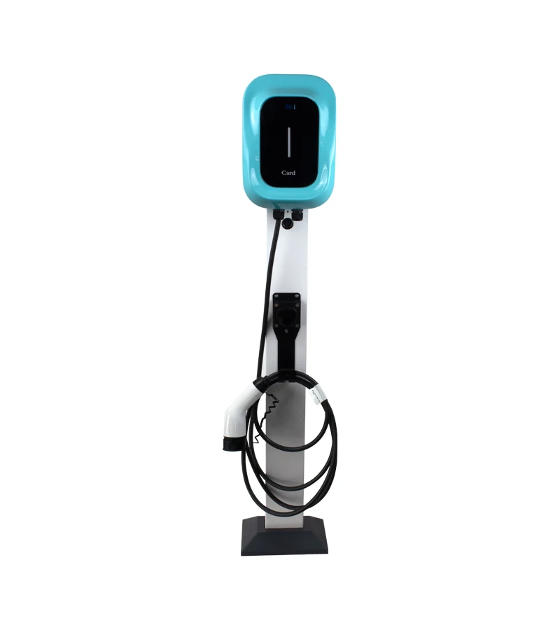 Public Car 7kw EV Charging Pile Home Electric Vehicle Charger EV Car Charger EU Standard Fast Electric Charging Station